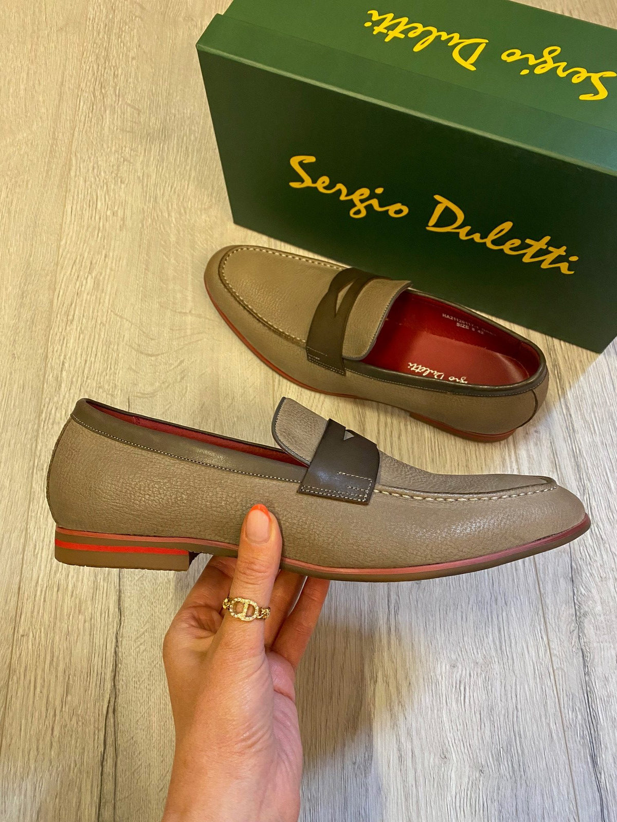 Sergio Duletti – Ruben Light Brown Loafer